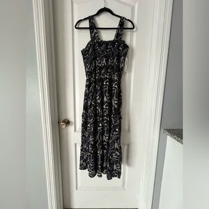 Saint + Sofia Black and White Women's Sundress